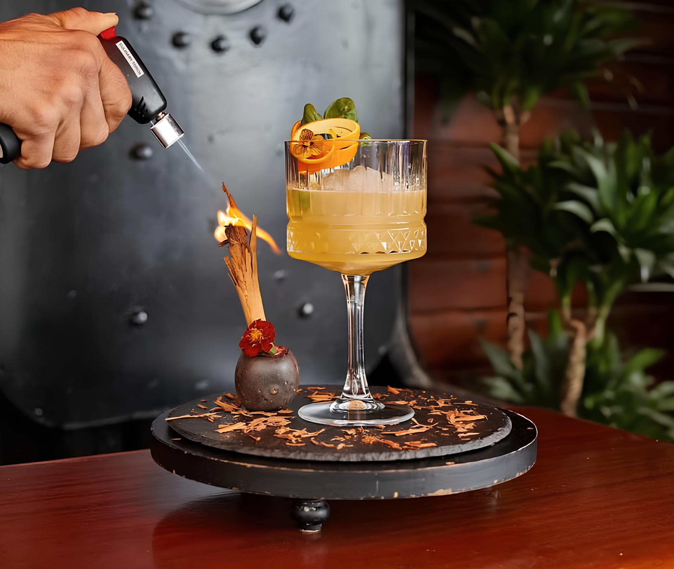 Cocktail at Astral Bar