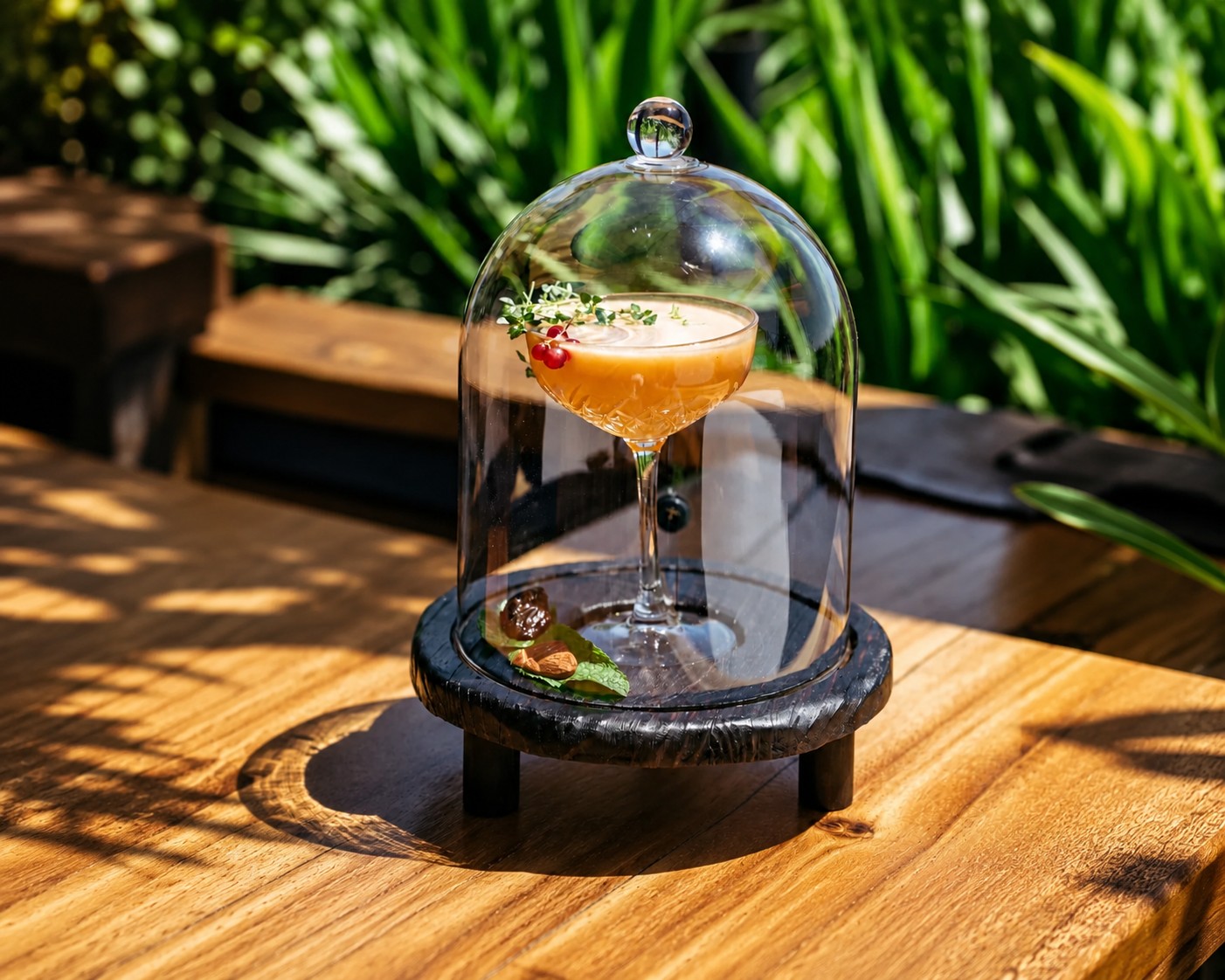 new special cocktail in Astral bar, Puerto Banús